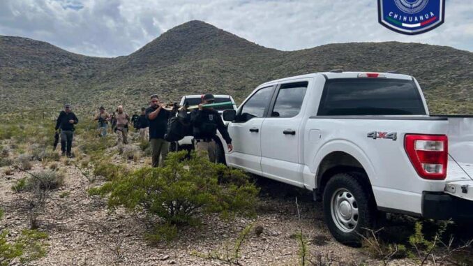 Realizan Fiscalía y CEAVE operativo conjunto de búsqueda en Aldama