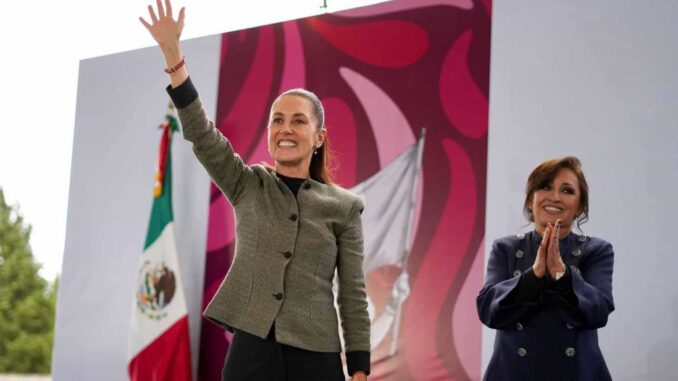 Sheinbaum cerrará su gira de rendición de cuentas en el Zócalo el 5 de octubre