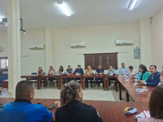 Participa Fiscalía de Distrito Zona Centro en Mesa de Seguridad efectuada en Secundaria 52 de Delicias