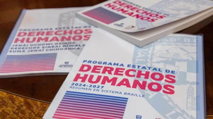 Maru Campos impulsa Programa Estatal de Derechos Humanos en lenguas originarias y braille