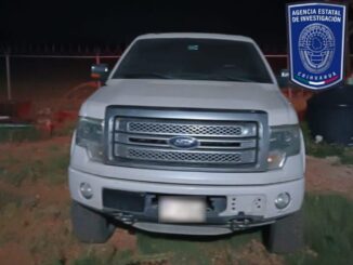 Recupera AEI en Parral pick up robada en Estados Unidos