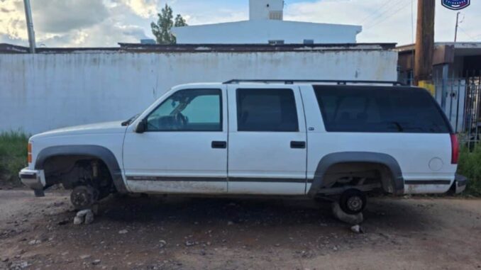 Recupera AEI dos vehículos que contaban con reporte de robo