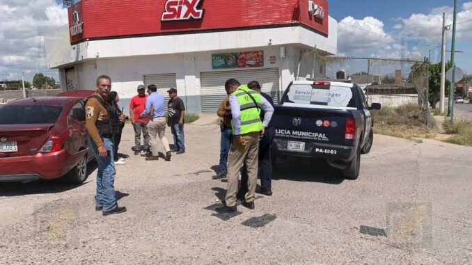 Choque entre patrulla y particular deja dos personas lesionadas en zona sur