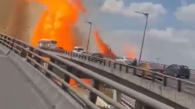 Lista de lesionados tras la explosión en el Puente de la Concordia