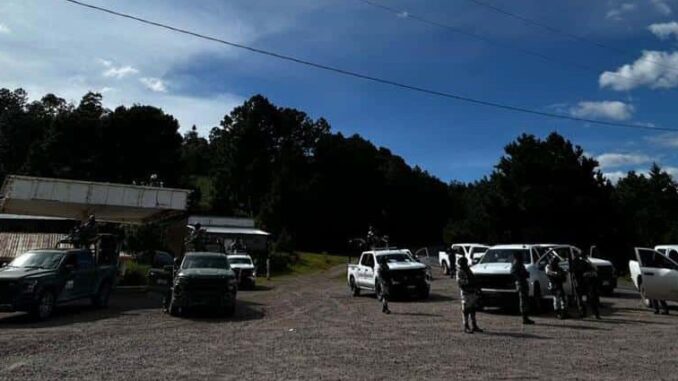 Atiende Célula BOI reporte de disparos en Guadalupe y Calvo