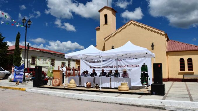 Inicia la “Semana Nacional de Salud Pública” en Chihuahua