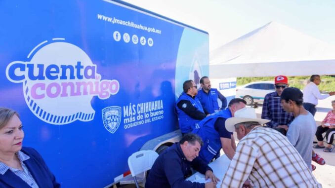 Instala JMAS Chihuahua red de agua potable y drenaje en colonia El Porvenir II