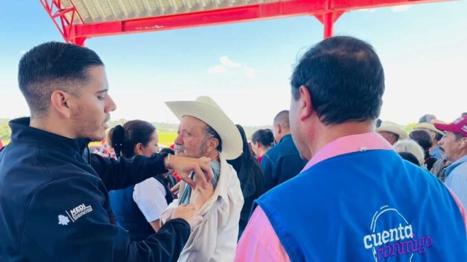 Continúa Gobierno del Estado con jornadas de vacunación en comunidades de la Sierra Tarahumara