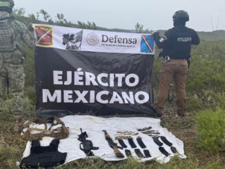 Aseguran armamento y equipo táctico en Coyame del Sotol