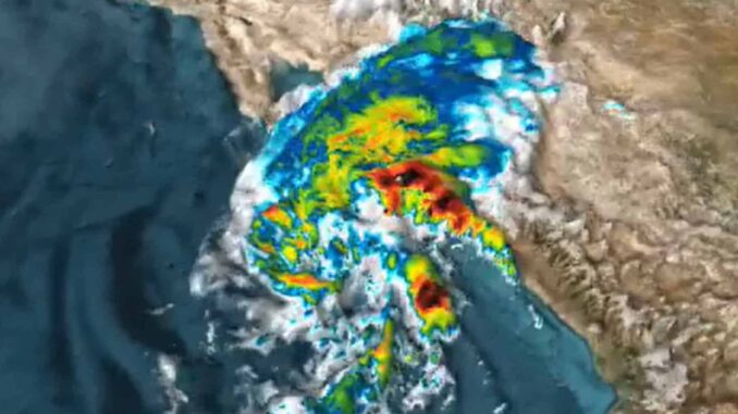 «Lorena» dará giro al norte y se desplazará paralelo a Baja California Sur: SMN