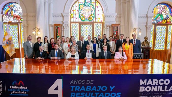 Emiten fracciones edilicias del Ayuntamiento posicionamiento ante 4° Informe de Marco Bonilla