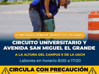 ¡Alerta Vial! Trabajará Municipio en trayecto seguro del Circuito Universitario