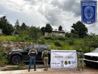 Recupera Célula BOI en Guadalupe y Calvo pickup robada en Chihuahua