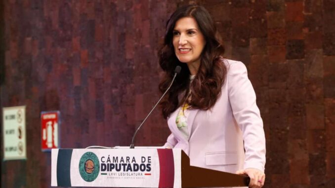 Kenia López Rabadán presidirá la Cámara de Diputados