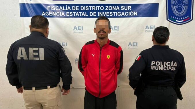 Detiene AEI y Policía Municipal a presunto agresor sexual en Parral