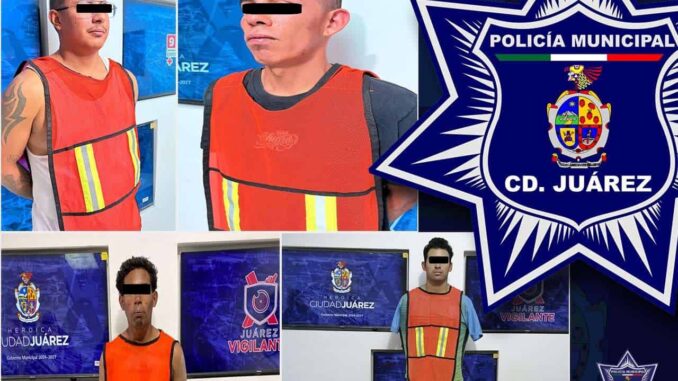 Arrestan a cuatro hombres por violencia familiar en distintos hechos