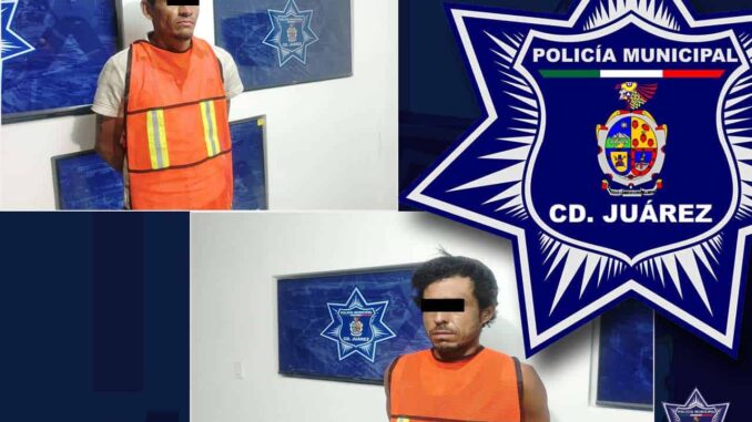 Aseguran a dos hombres con mandamientos judiciales vigentes