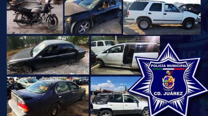 Recuperan 8 vehículos robados en operativo de seguridad