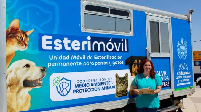 Anuncia Municipio visita del Esterimóvil para mascotas al Centro Comunitario Cerro Prieto del 1 al 5 de septiembre