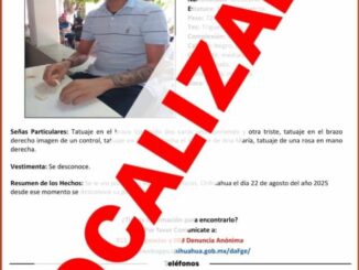 Localiza Fiscalía Centro a joven reportado ausente en Ciudad Delicias