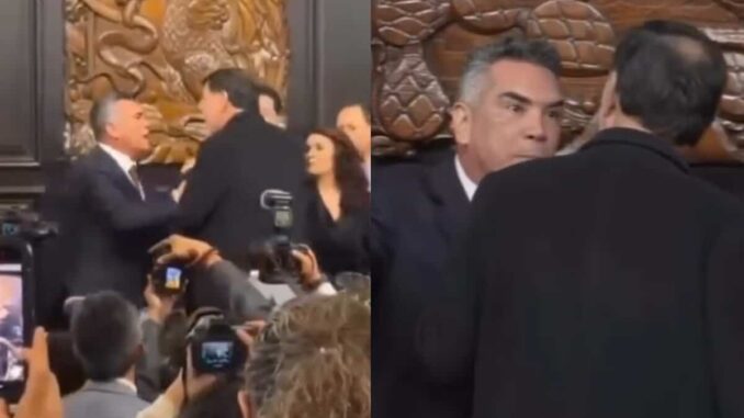 Noroña denunciará a «Alito» tras altercado en la Permanente