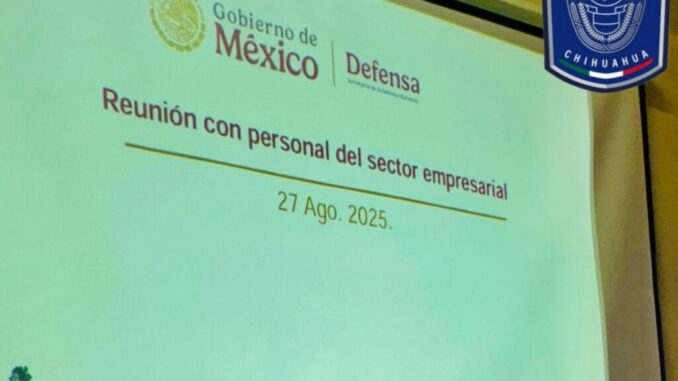 Se reúnen representantes de sectores para coordinar esfuerzos de seguridad en Parral