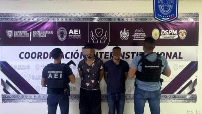 Detienen AEI y DSPM a dos sujetos por tentativa de homicidio en Jardines de Oriente 