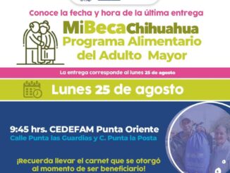 Acude por tu paquete PAAM este lunes 25 de agosto