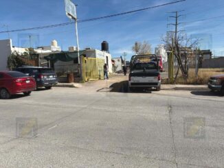 Asaltan negocio de materiales de construcción, se llevan un celular