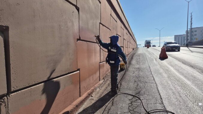 Hoy inician trabajos de limpieza y pintura en el bajo puente del Periférico de la Juventud y Politécnico Nacional
