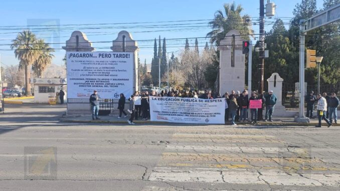 Maestros del Tecnológico de Chihuahua alzan la voz por retrasos salariales