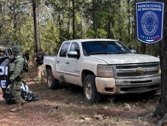 Recupera Célula BOI en Guadalupe y Calvo pickup robada en Chihuahua
