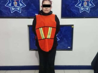 La detienen con cristal y una arma de fuego