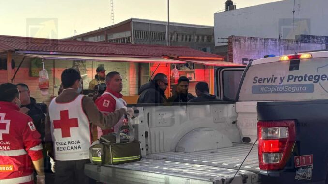 Riña entre hombres alcoholizados deja dos lesionados el centro 