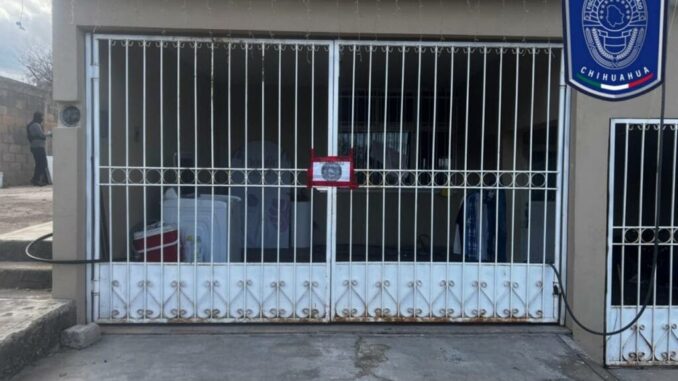 Asegura FGE arma de fuego y objetos de interés criminalístico durante cateo en Villa Matamoros