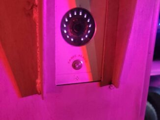 Detienen a adolescente que dañó cámara de emergencia