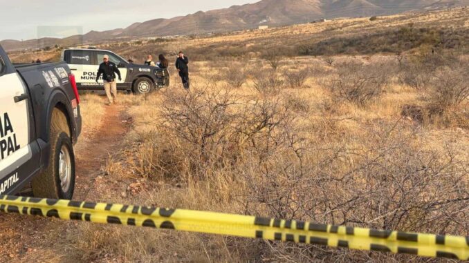 Localizan cuerpo en avanzado estado de descomposición en el Ejido Chuvíscar 