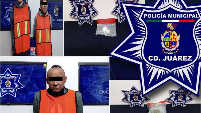 Detienen a tres por narcomenudeo