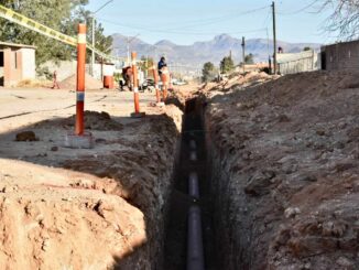 Instala JMAS Chihuahua más de 3 km de red de drenaje en la colonia Granjas Cerro Grande