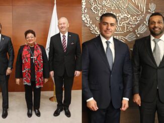 SSPC y FGR se reúnen con el director del FBI para fortalecer la coordinación bilateral