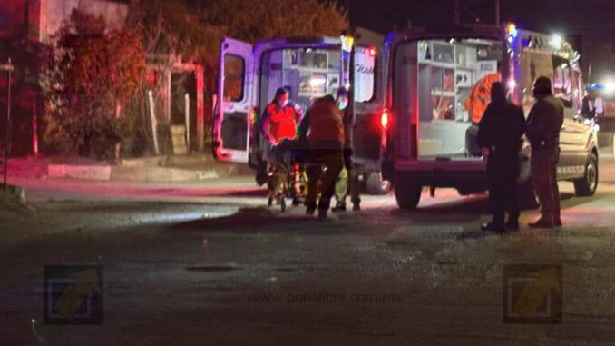 Ataque armado deja a dos hombres heridos graves en Villa Juárez