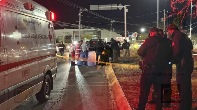 Doble atropello en boulevard Juan Pablo II; una jovencita sin vida