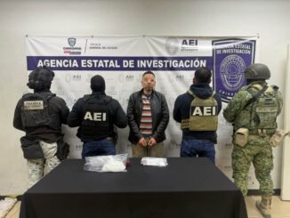Durante operativo AEI detiene sujeto en posesión de medio kilo de cristal