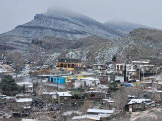 Ciudad Juárez se pinta de blanco; hay alerta por temperaturas de hasta -6°