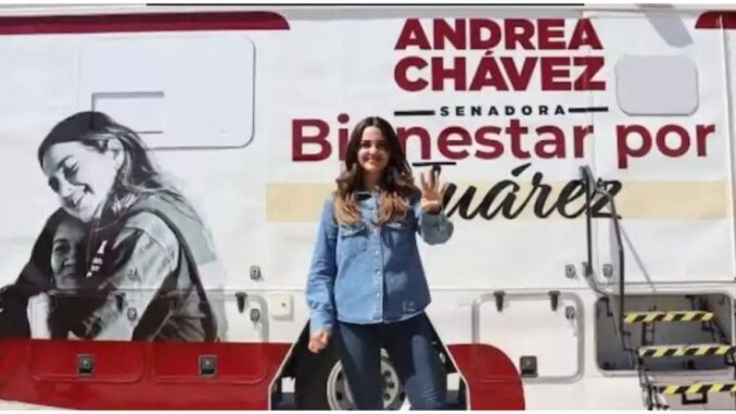 Tribunal Electoral de Chihuahua mantiene medidas cautelares contra Andrea Chávez por actos anticipados de campaña