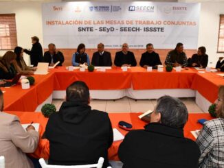 Instalan SEyD, Seech, SNTE e Issste mesas de trabajo conjuntas
