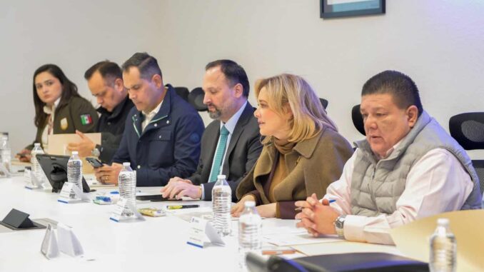 Maru Campos encabeza Mesa de Construcción de Paz para fortalecer la seguridad en Ciudad Juárez