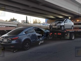 Choque en Pacheco y canal deja a un lesionado atrapado y provoca caos vehicular
