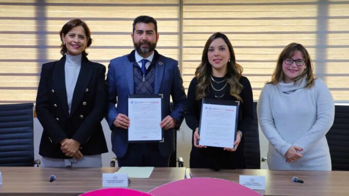 Firma Municipio convenio con Emprendemos A.C. para capacitación y seguimiento a mujeres emprendedoras