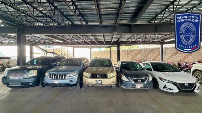 Recupera AEI 31 vehículos adquiridos por transferencia electrónica fraudulenta en enero